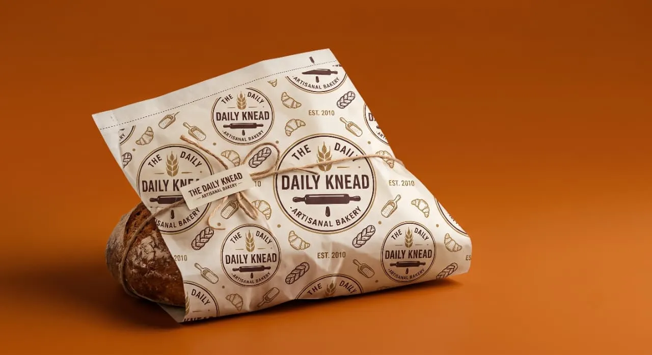 Branded Bakery Wrapping β food grade paper use case by Mudit Paper Company