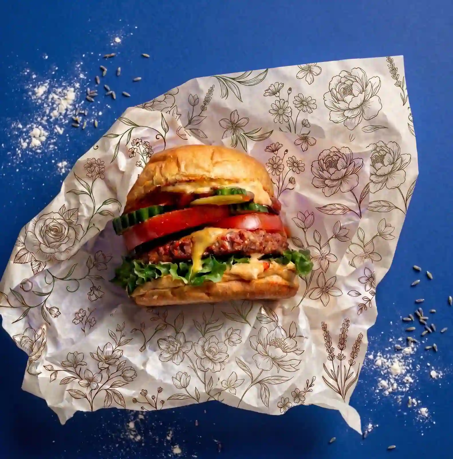 Restaurant Burger Wraps β food grade paper use case by Mudit Paper Company